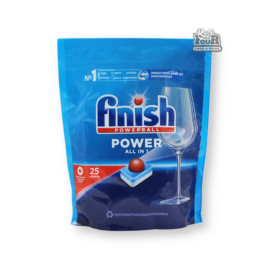 Dishwasher tablets "Finish" 25pcs 422,5g